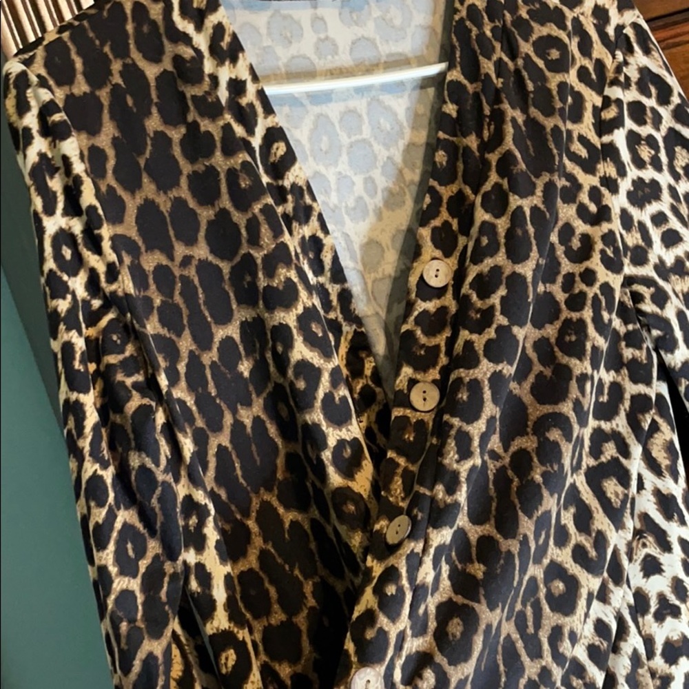 Leopard Cardigan